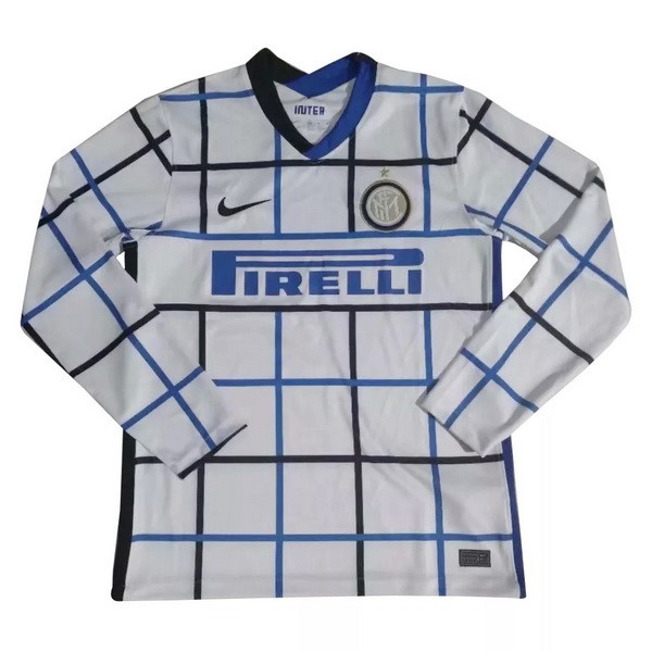 Tailandia Camiseta Inter Milan Segunda equipo ML 2020-21 Blanco